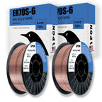 PGN ER70S-6 .035" (2 Pack) Solid MIG Welding Wire - 10lb Spool