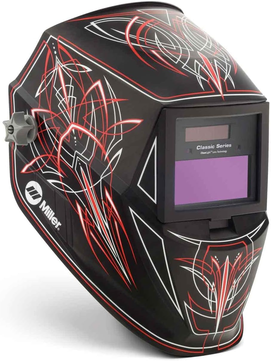 Classic Series Welding Helmet, ClearLight, Shade 8-13, Rise