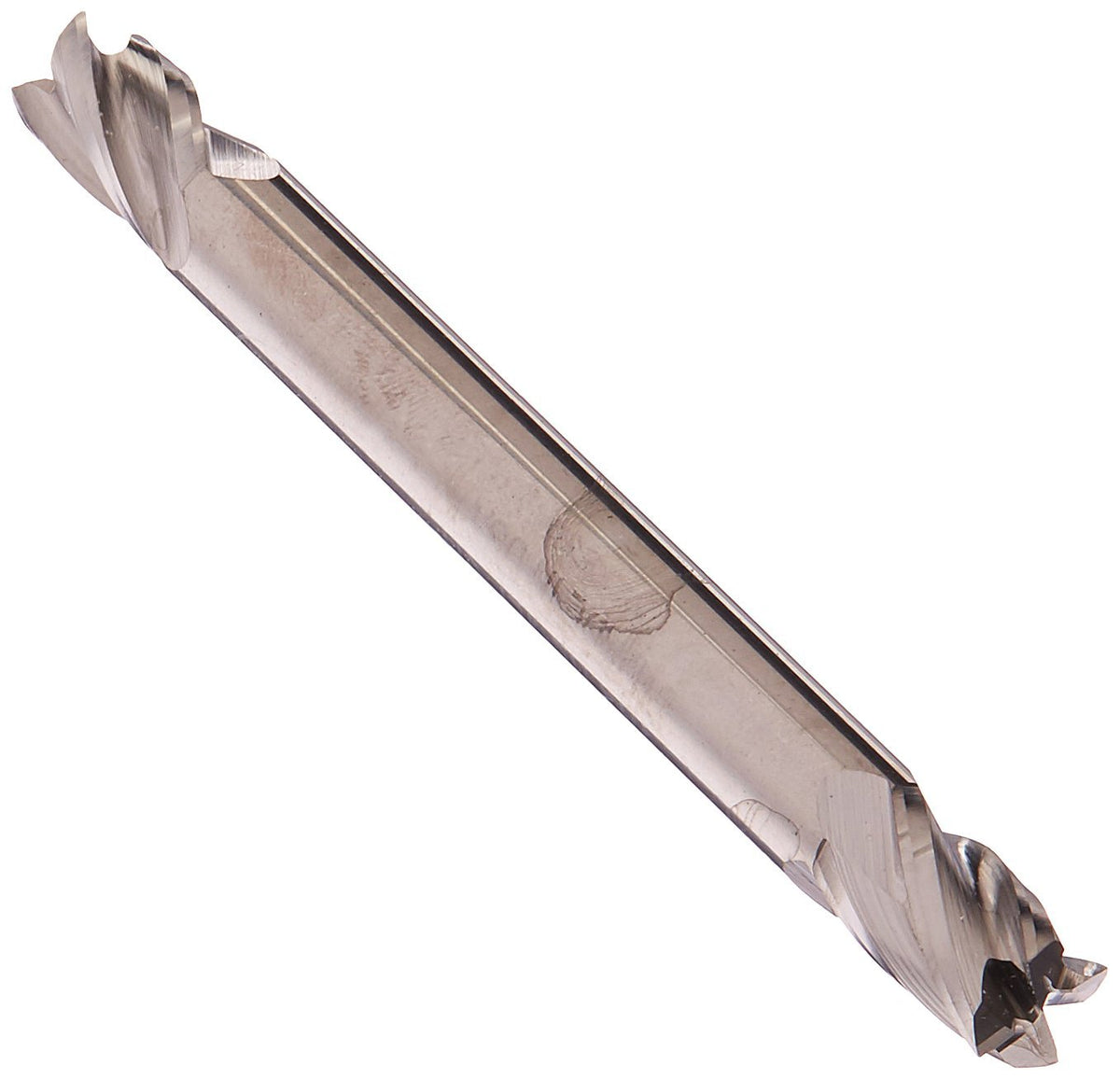 Drill America 3/16" Carbide 2 Flute Double End Stub End Mill, MMO Series