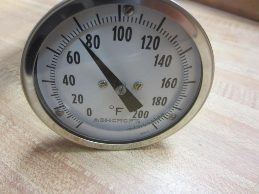 Ashcroft 30-EI-60E-090 Bimetal Thermometer 3" Range: 0/200F