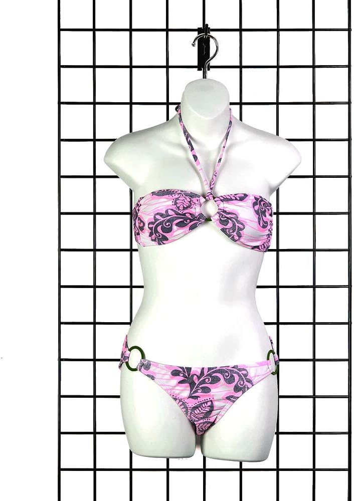 Women's Torso Female Plastic Hanging Mannequin Body Form White - Sold in Sets of 1, 2 , 3, and 4 (1)