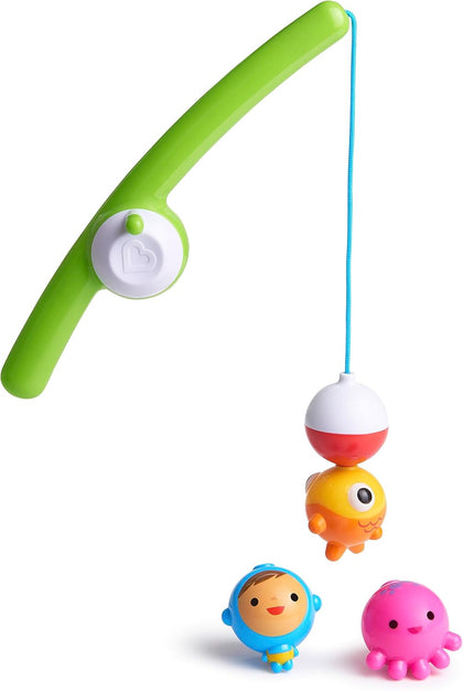 Fishin' Magnetic Baby and Toddler Bath Toy, 4pc Set
