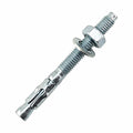 1/4" x 2-1/4"Wedge Anchors, 20PCS Zinc Plated Carbon Steel Concrete Heavy Duty Anchor Bolts Fasteners for Cement