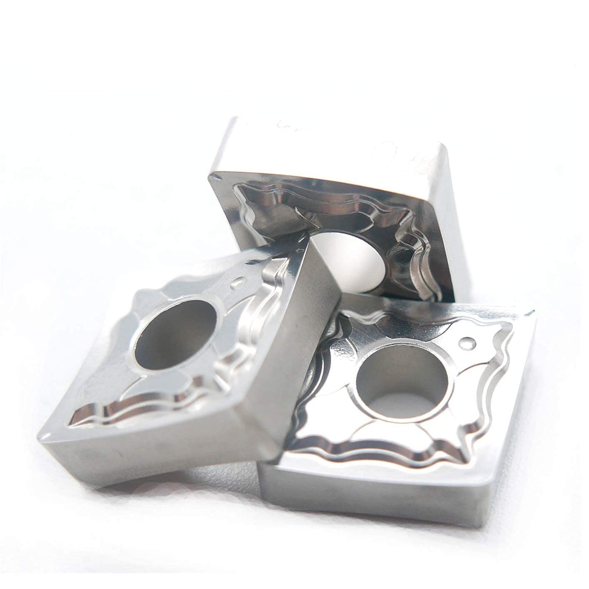 CNMG432 (CNMG120408) Indexable Carbide Inserts for Aluminium, 10pcs