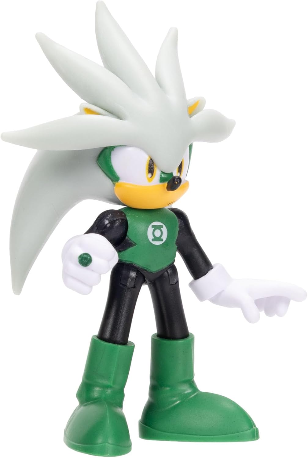 DC X Sonic Collectable 2.5 Inch Scale Action Figures Knuckles Silver Rouge Dr. Eggman Featuring Multiple Points of