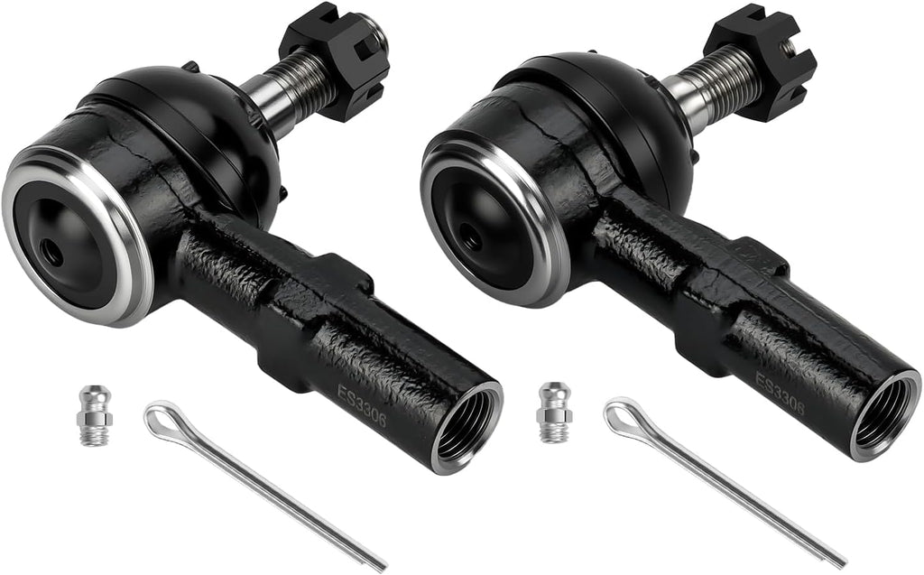 LCWRGS 2pcs Front Outer Tie Rod Ends for Toyota Camry 92-01, Sienna 98-03