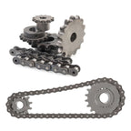 uxcell ISO/DIN 06B-1 Roller Chain Sprocket B Type 20mm Bore,3/8" Pitch