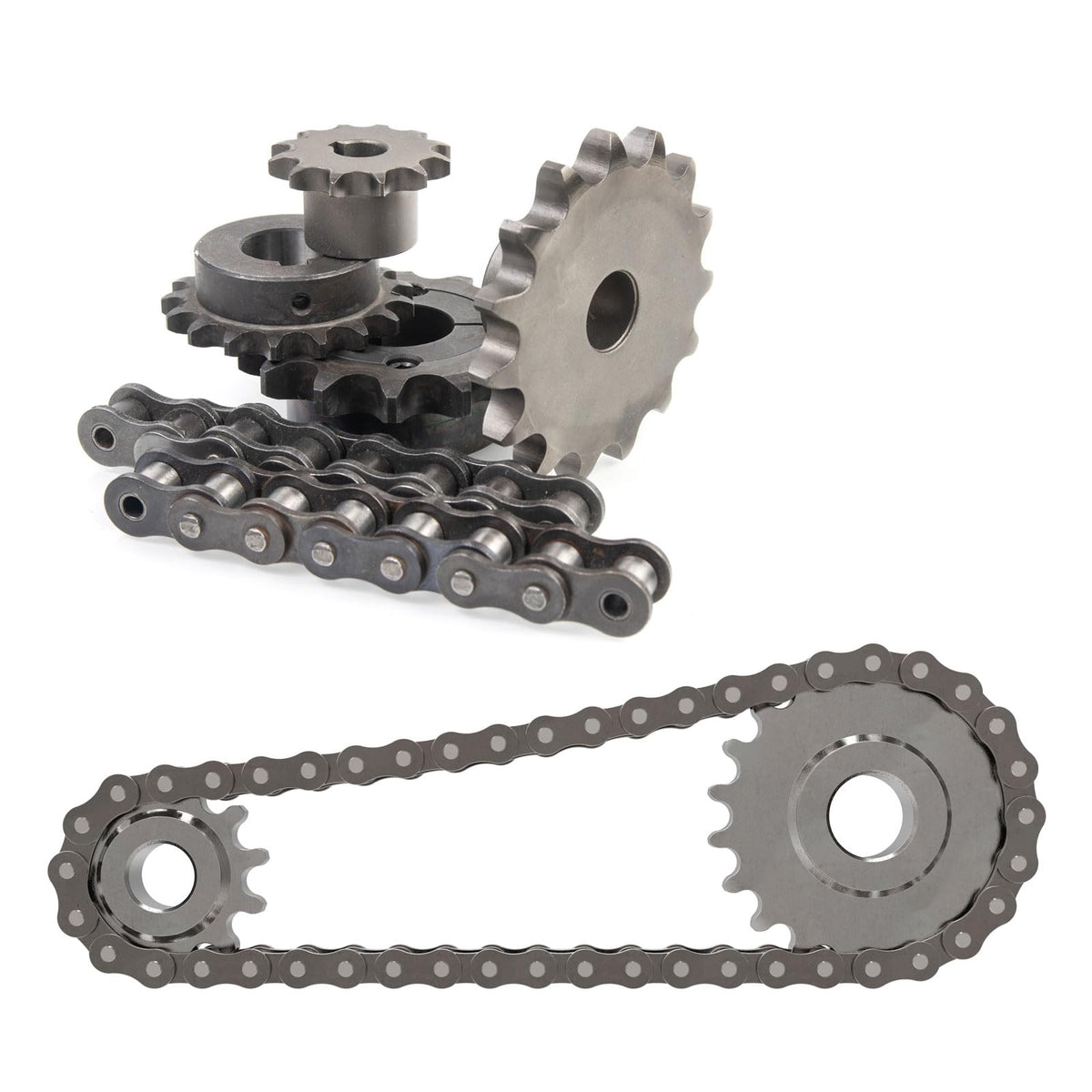 uxcell ISO/DIN 06B-1 Roller Chain Sprocket B Type 20mm Bore,3/8" Pitch