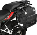 Motorcycle Saddlebag Waterproof Motor Luggage Pack Quick Release Motorbike Side Bag 20L Fits Most Adventure and