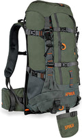 Hunting Backpacks for Men, Meat Hauler Frame Pack with Rifle Holder, 40L/80L Extendable + Capacity for Bow Rifle Gun
