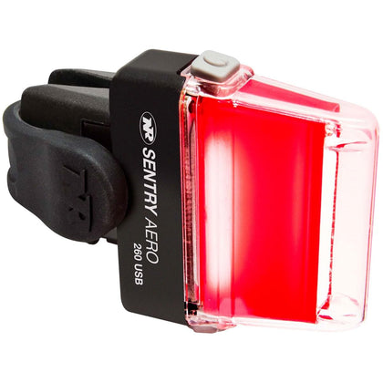 Sentry Aero 260 Cycling Bike Taillight Bright USB Rechargeable for Standard and Aero Seatposts