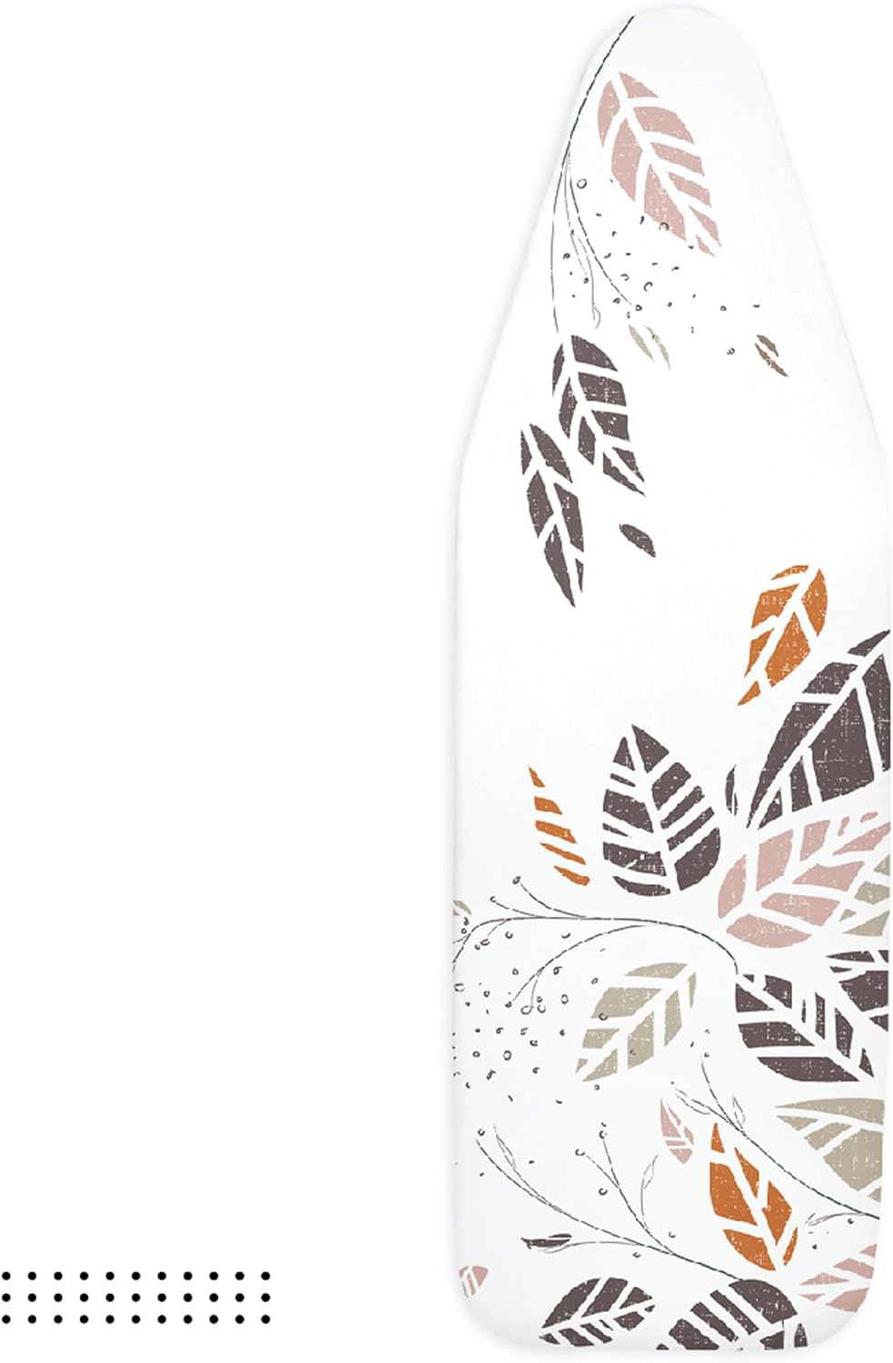 Ironing Board Cover and Pad, 4mm Felt 54"x15" | Autumn Leaf, Heat & Scorch Resistant | Elastic Bungee Cord & Toggle