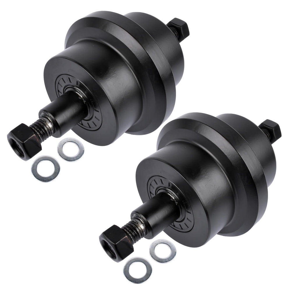 Flynsu 2-Pack 6814882 Bottom Roller Replacement for Bobcat 225 231 325 328 331 334 335 430 E26 E32 E37 E42 E50 Mini Excavators