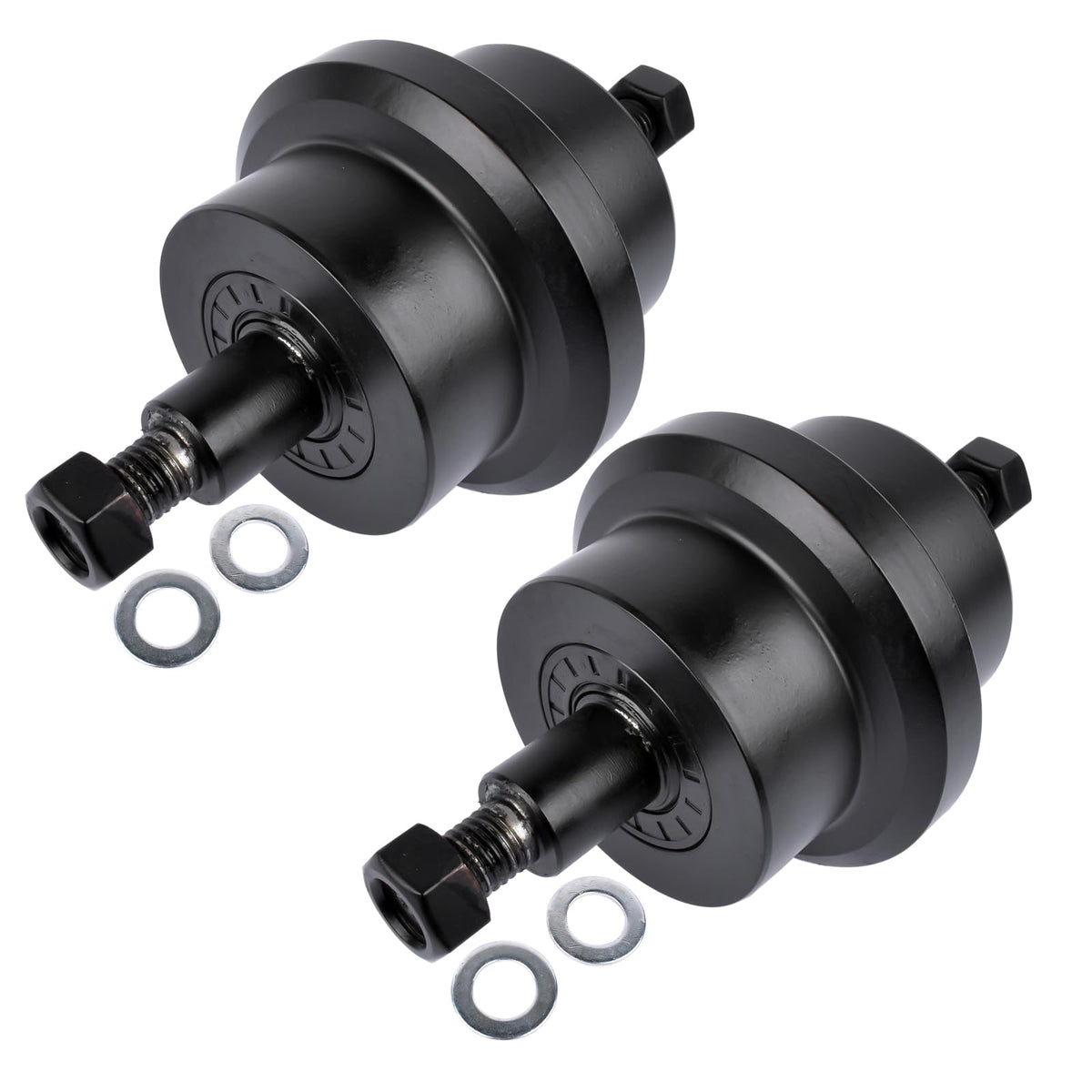 Flynsu 2-Pack 6814882 Bottom Roller Replacement for Bobcat 225 231 325 328 331 334 335 430 E26 E32 E37 E42 E50 Mini Excavators
