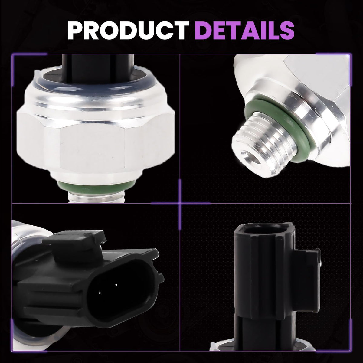 Upgraded A/C Pressure Switch for Select Ni-ssan in-finiti Models