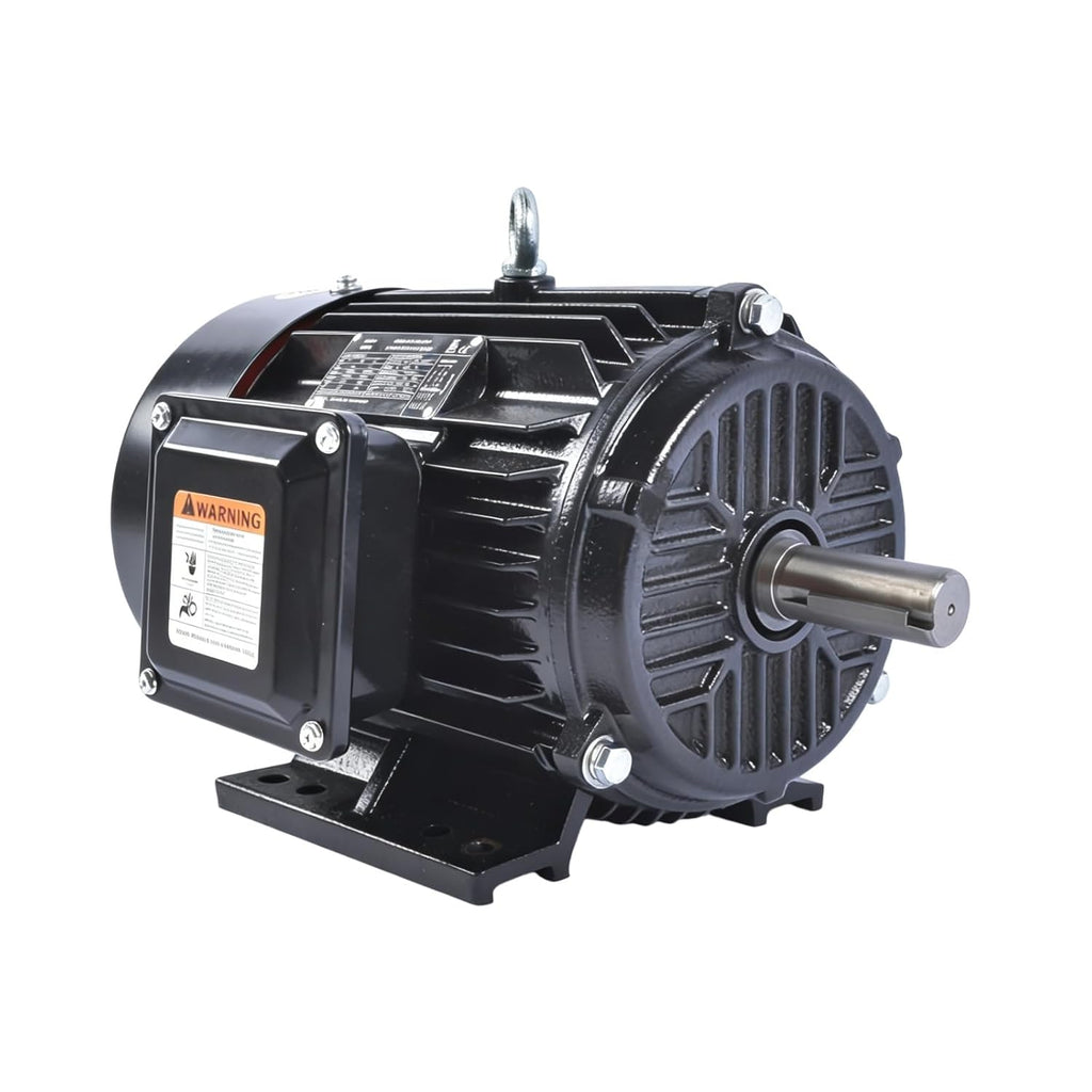 3 HP 3 Phase Electric Motor, 1800 RPM, 182T Frame, 230/460V