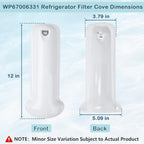 WP67006331 Water Filter Lid Replacement for Whirlpool Refrigerator
