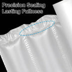 Air Pillows for Shipping 170 Count (20 Gallons) - 4x8" Pre-Filled Inflatable Air Cushions for Packing - Void Fill Air