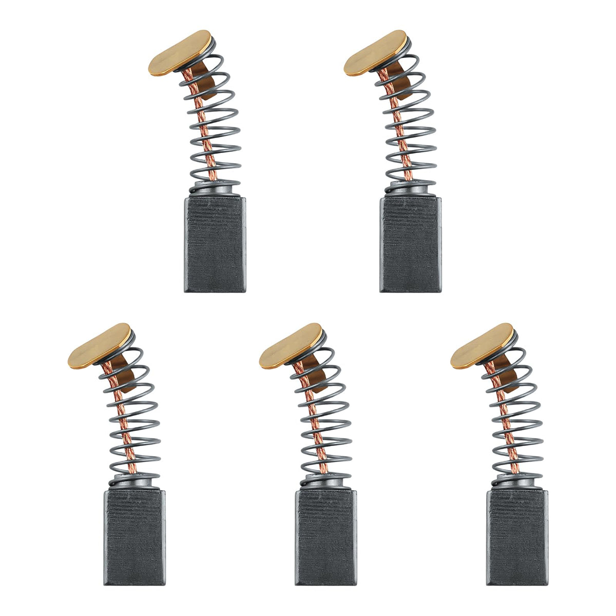 5 Pack 039028007035 Carbon Brush Replacement for Ryobi Angle Grinder Parts