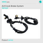 HHKSC 2pcs Rear Left and Right ABS Wheel Speed Sensor ALS2070
