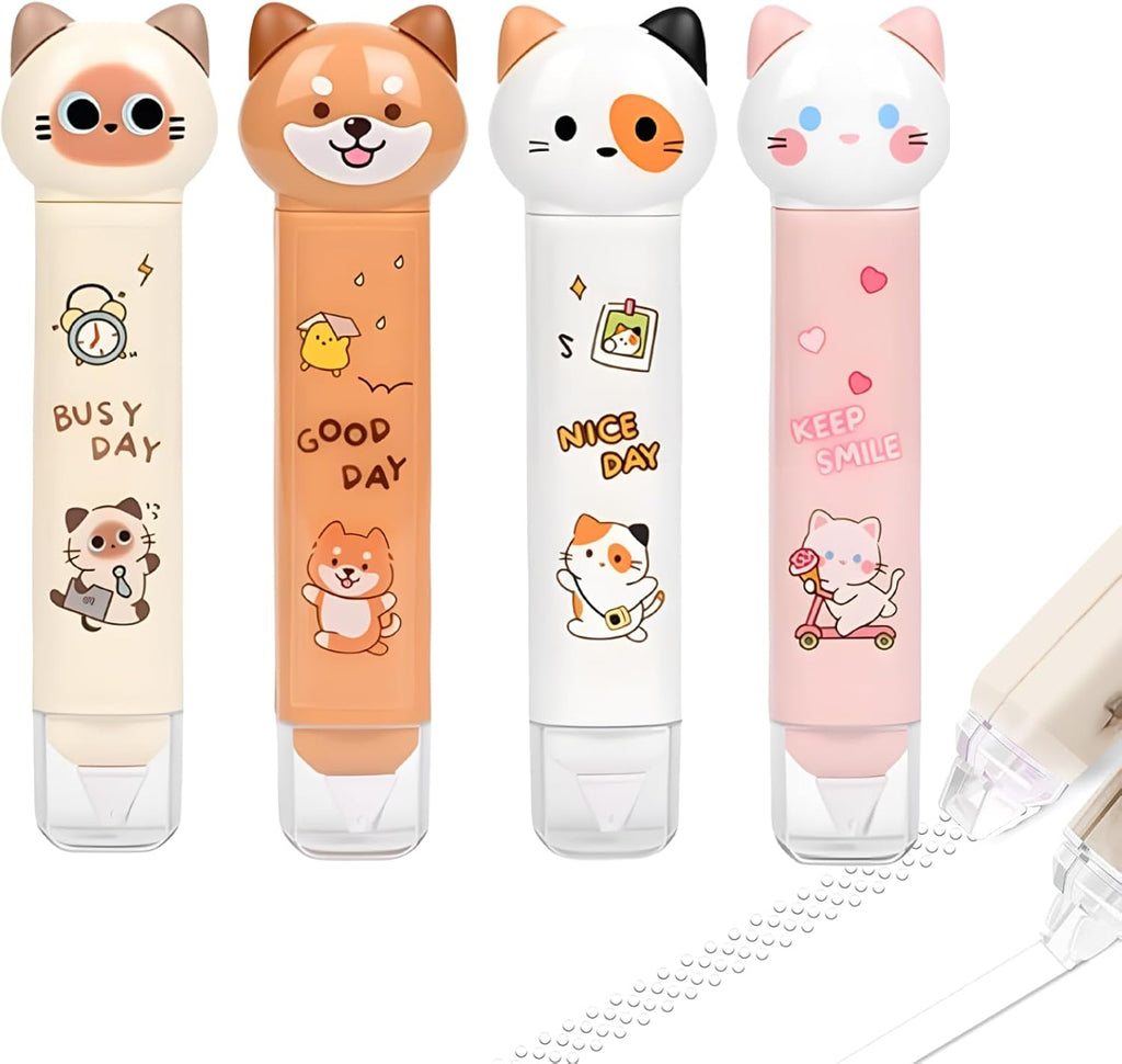 2 in 1 Correction Tape and Double Sided Tape Roller