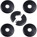 5Pcs Self-Adhesive Split Flange for 1" Pipe, ABS Round Escutcheon Plate