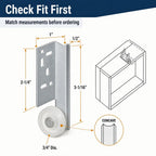 Prime-Line R 7257 Steel Drawer Track Center Roller Assembly, 2 Pack
