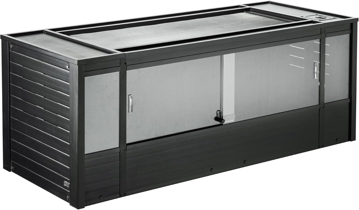 ECOFLEX 60" Mojave Reptile Enclosure, X-Large, Black