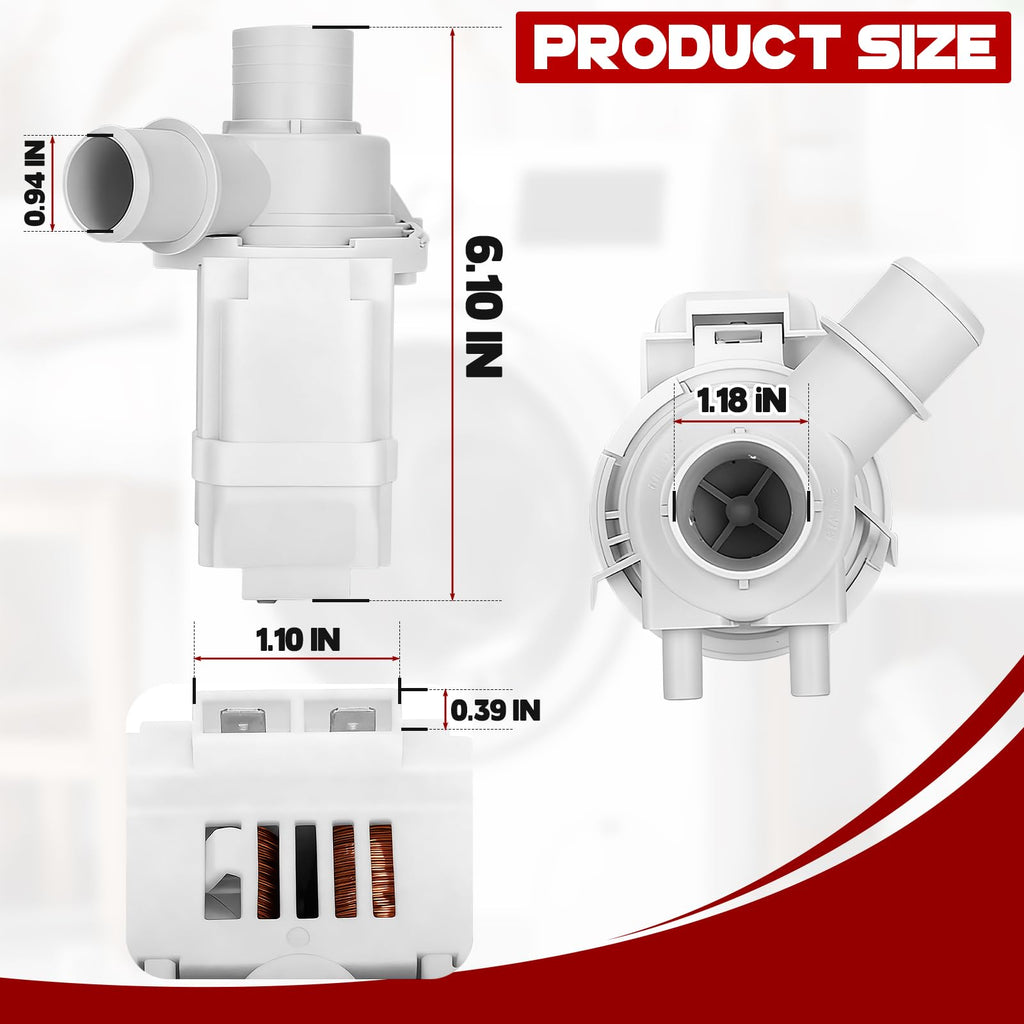 Drain Pump Replacement for Kenmore Washing Machine Model 79631512211