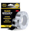Multi-Purpose Gel Mounting Tape, Clear, 1 Roll