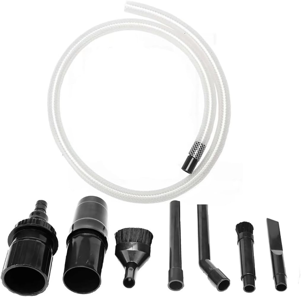 1-1/4inch & 1-3/8'' Vacuum Attachments Mini Micro Tool Attachment 8 Piece Set