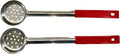 2 oz Slotted Stainless Steel Portion Control Ladle Spoodle - [Pack of 2] | Commercial-Grade Spoodle for Portioning