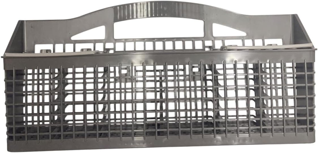 W11550304 Dishwasher Silverware Basket fit for Whirlpool & Kenmore 8562045, WP8562045, WPW10253534, W10253534, WPW10482462, W10193652 -Grey