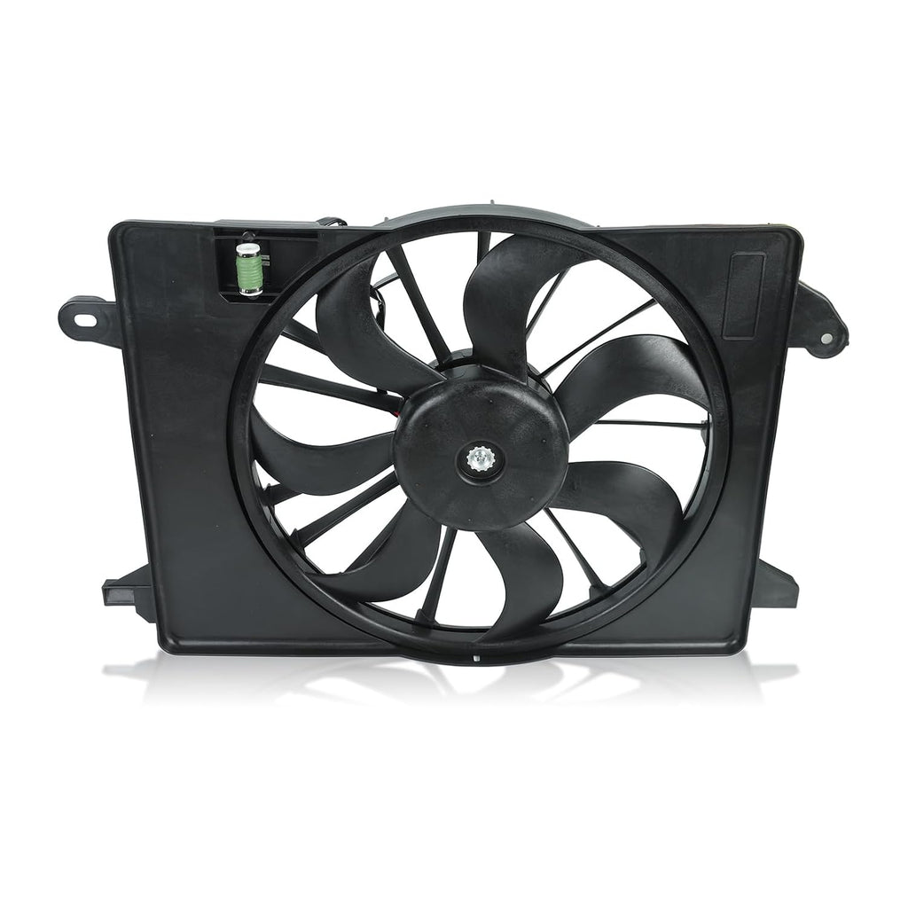 12V AC Condenser Cooling Radiator Fan Assembly 68050129AA 621-526