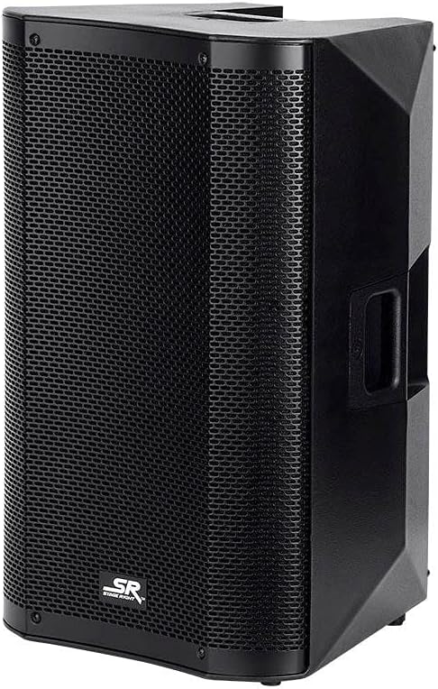 Stage Right Series, 12-Inch Powered Speaker, 1200W, SRD212, Class D Amp, DSP, Bluetooth Streaming