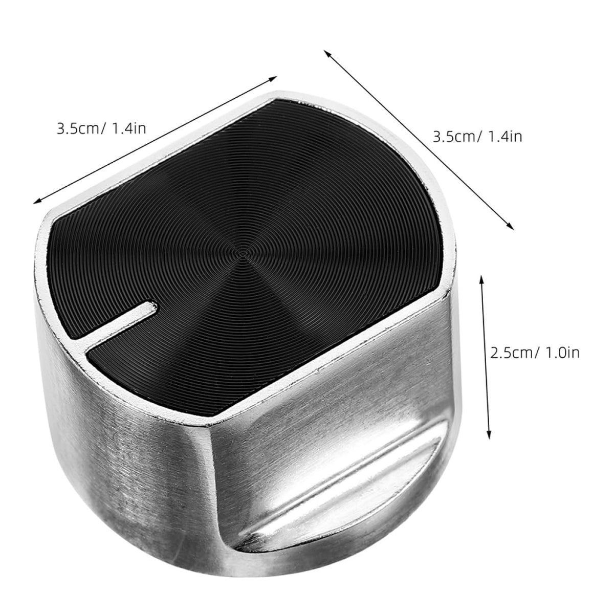 8Pcs round Zinc Alloy Gas Stove Burner Control Knobs Replacement