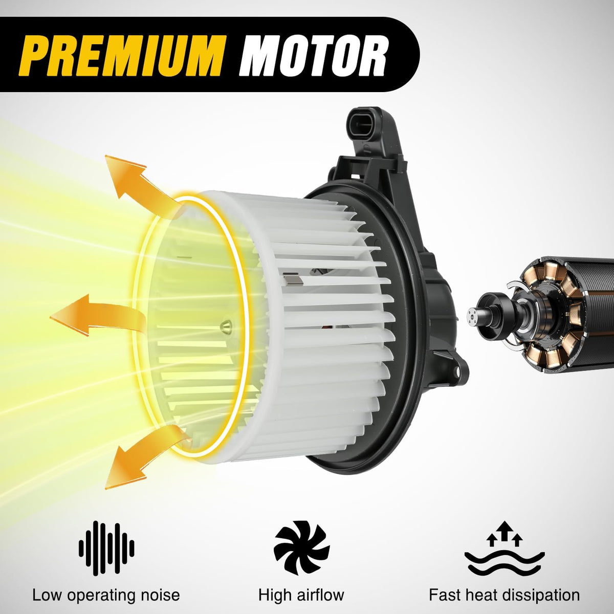 Nilight HVAC Blower Motor for Ford F-150 2009 2010 2011 2012 2013 2014