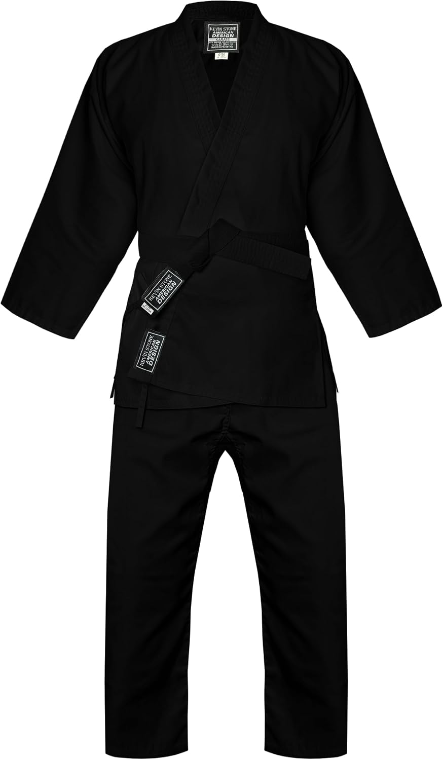 Kavin Karate Uniform for Kids & Adult, Lightweight Karate Gi Student Uniform with Belt for Martial Arts Training