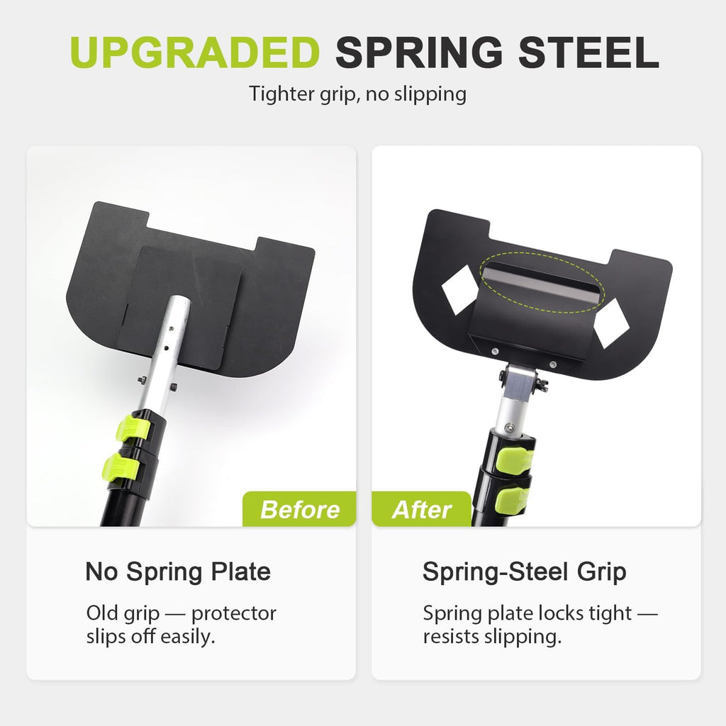 8 Foot Extension Handle for Board Corner Protector, Foldable Cargo Load Corner Protector V Edge Guards Handle