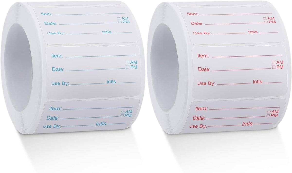 1000 Pcs 1000 Pcs Dissolvable Food Label for Container Canning Label