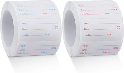 1000 Pcs 1000 Pcs Dissolvable Food Label for Container Canning Label