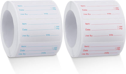 1000 Pcs 1000 Pcs Dissolvable Food Label for Container Canning Label