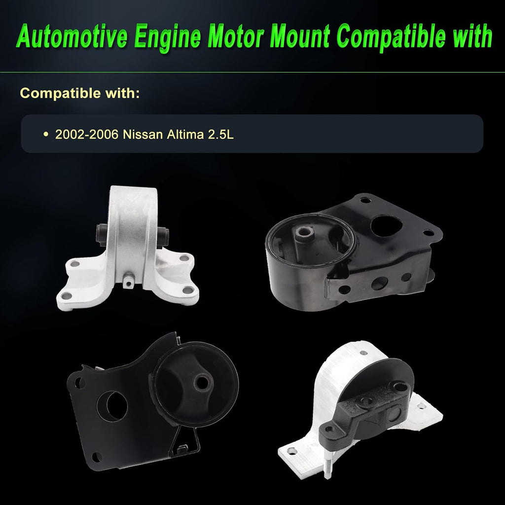 Engine Motor Mount Compatible with 2002-2006 Nissan Altima 2.5L