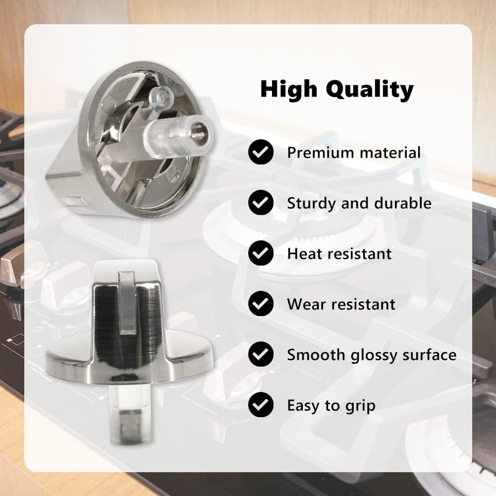 AEZ73293801 Stove Knob Gas Oven Range Control Knob Assembly (5PCS)