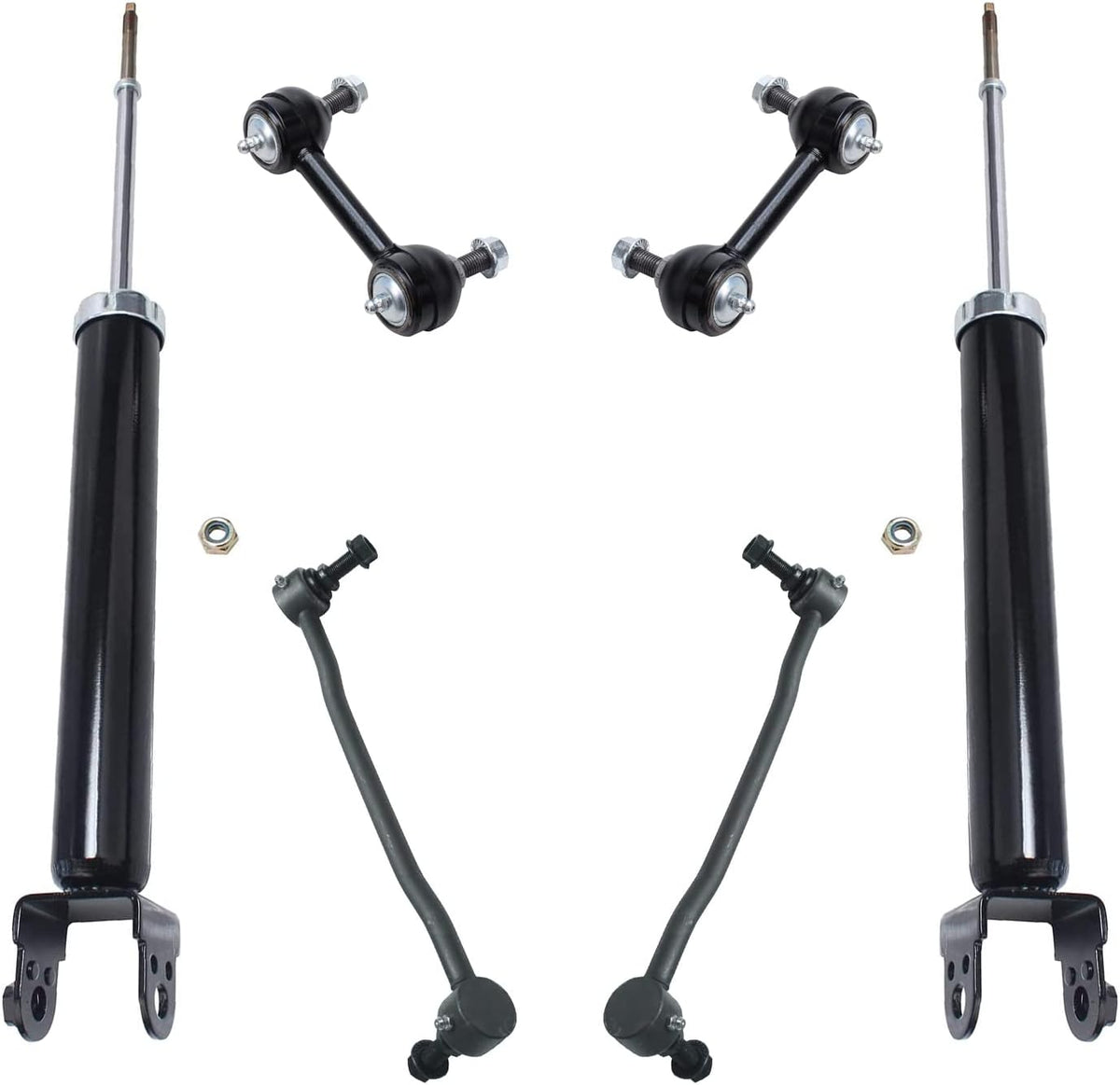 Detroit Axle - 8pc Struts Shocks Kit for 2.5L 2002-2006 Nissan Altima