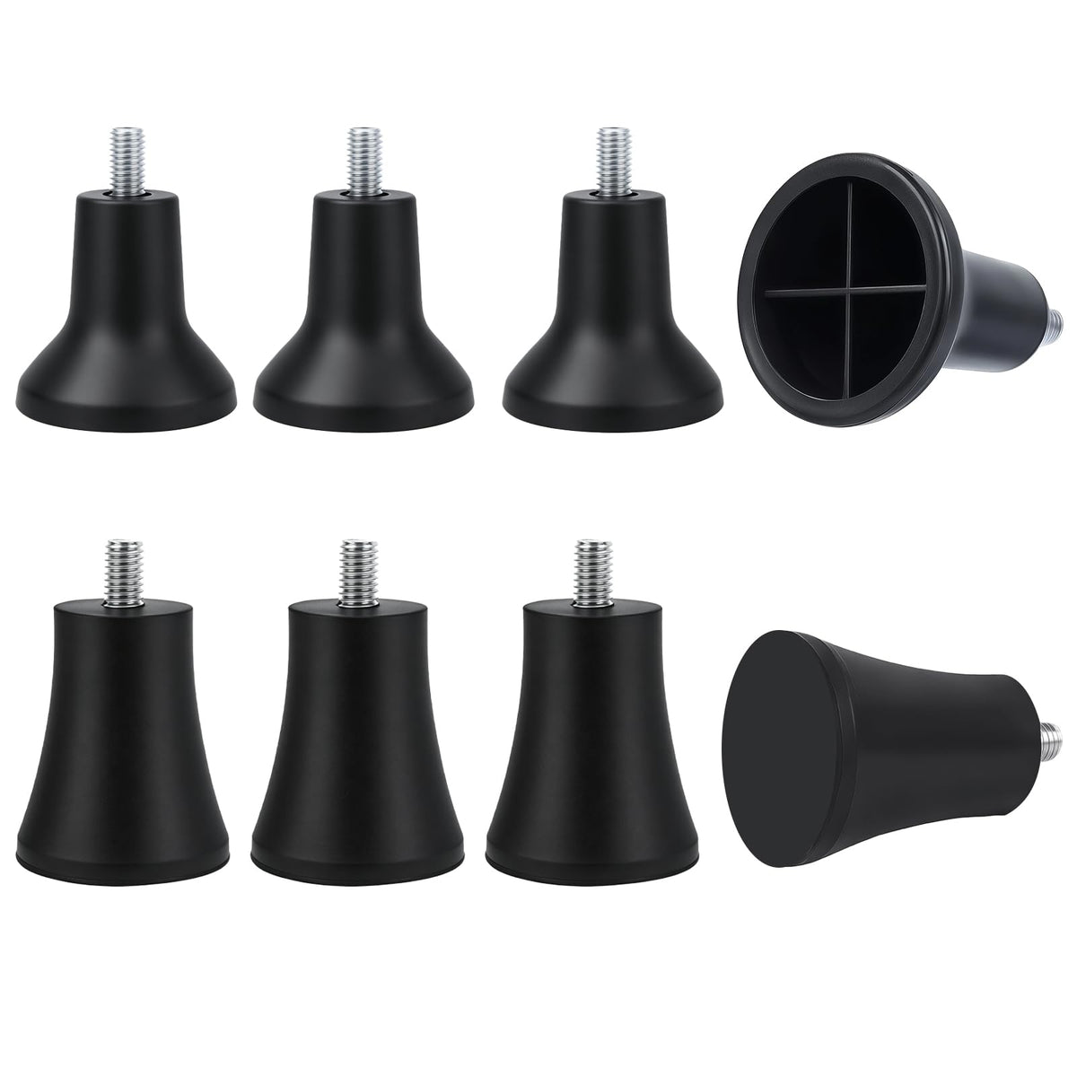 8 Pcs 01-400827-00093 Slicer Feet, 0.3" Thread, Compatible with Berkel