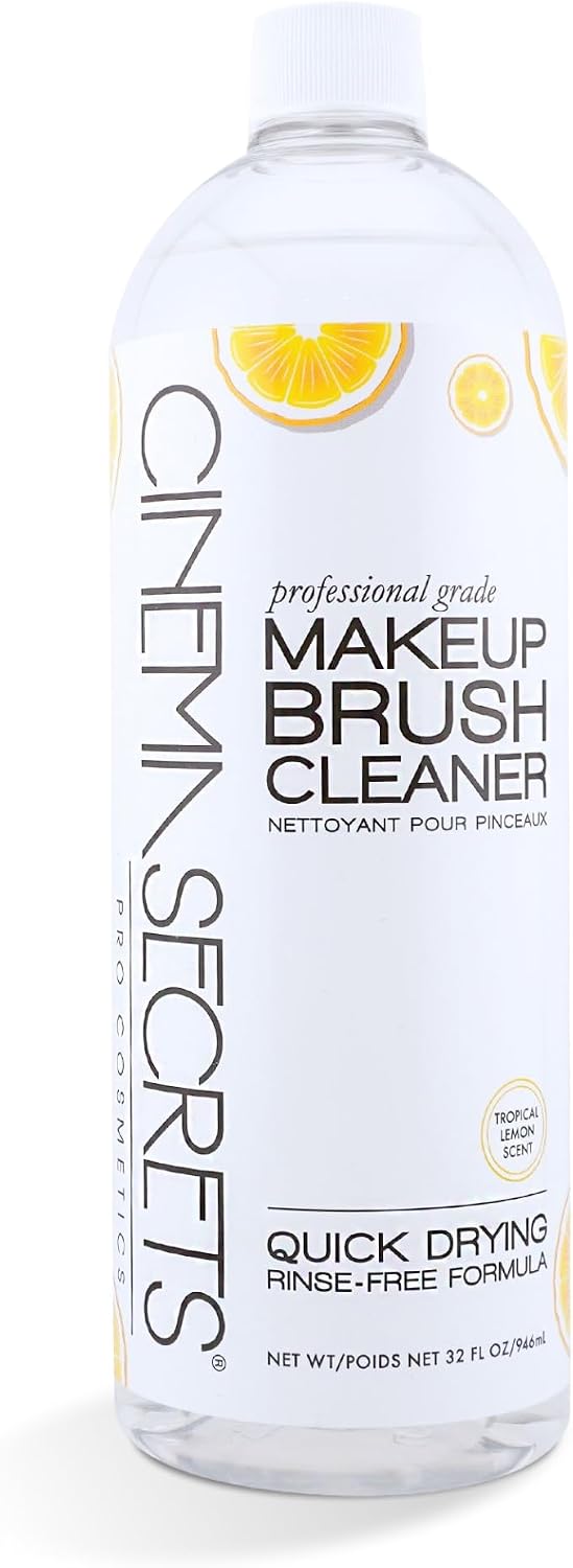 Original Makeup Brush Cleaner Solution - Professional Cleanser for Makeup Brushes - Quick-Drying, Rinse-Free Formula