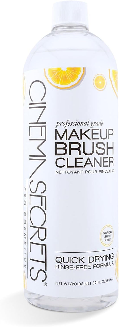 Original Makeup Brush Cleaner Solution - Professional Cleanser for Makeup Brushes - Quick-Drying, Rinse-Free Formula