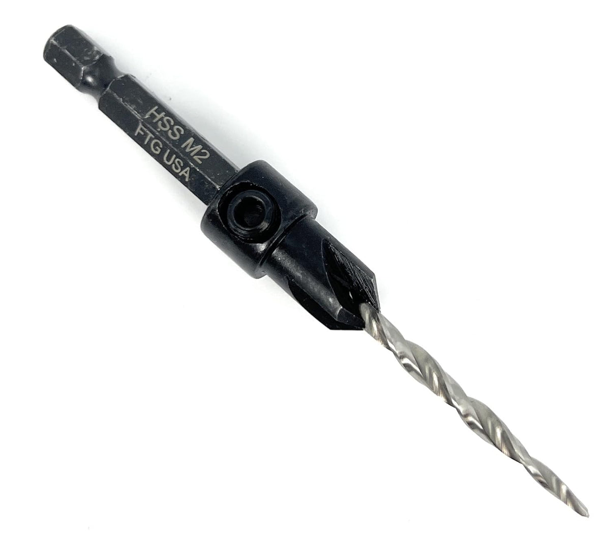 FTG USA #6 (9/64") Adjustable Tapered Wood Countersink Drill Bit