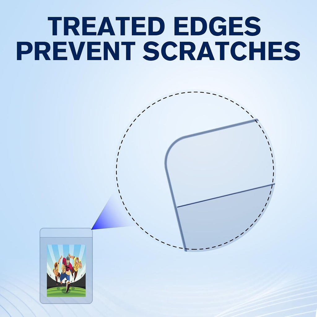 300ct Semi Rigid Card Holders & Penny Sleeves - Card Savers for Grading | High-volume CaProtection for Grading